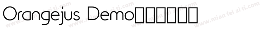 Orangejus Demo字体转换
